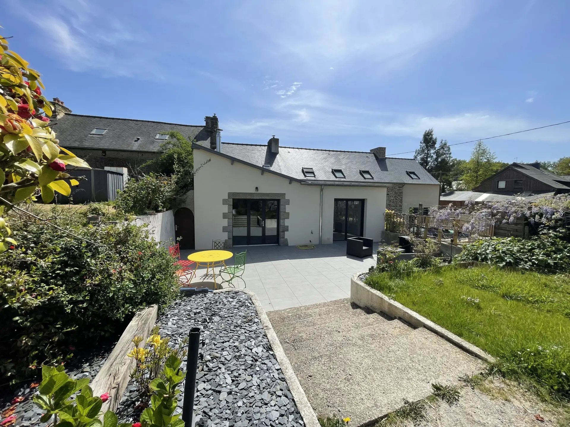 Rénovation et extension à Pleslin-Trigavou (22)
